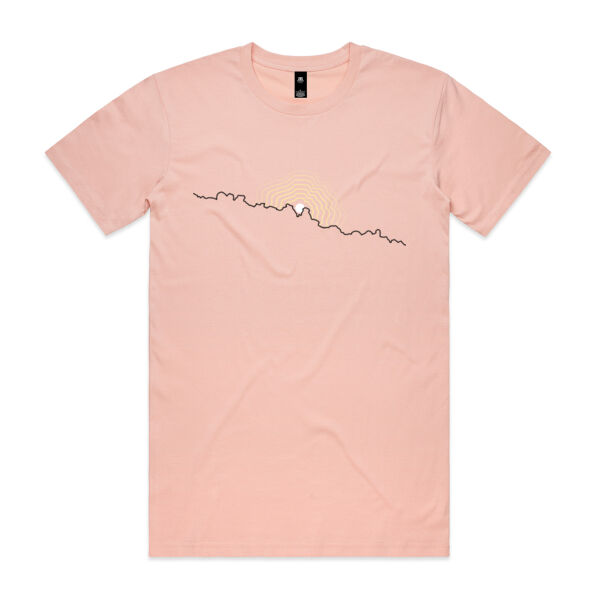 Mens Flock moonrise t-shirt (front print) Thumbnail